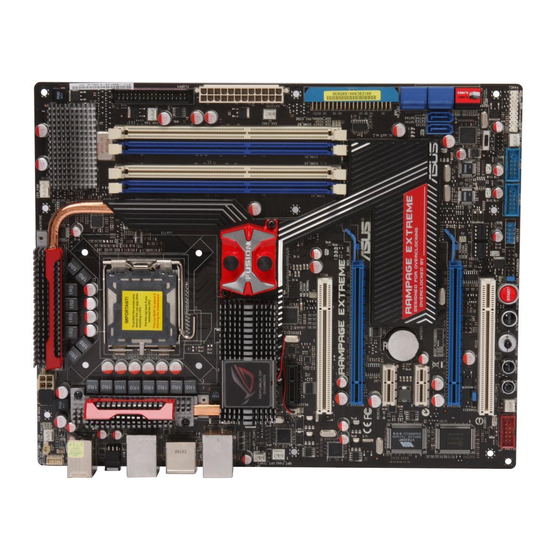 Asus Rampage Extreme - Motherboard - ATX Manuals