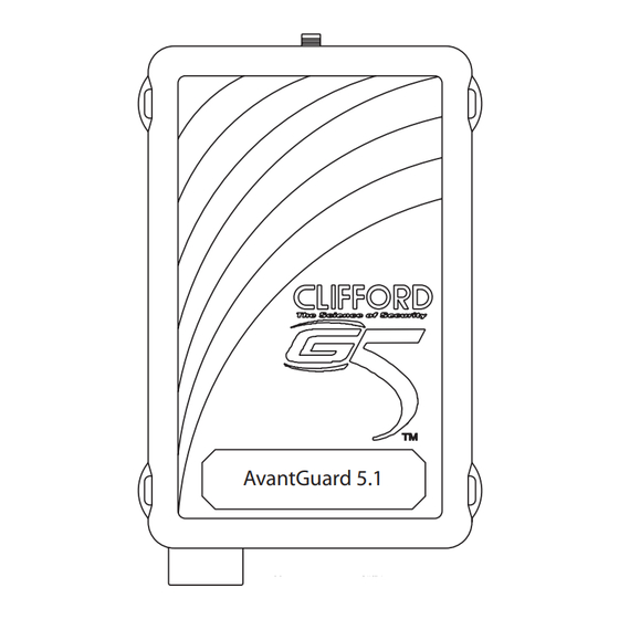 Clifford AvantGuard 5.1 Installation Manual