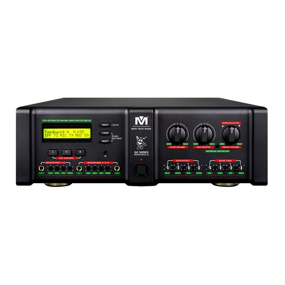 Better Music Builder DX-222 G2 Owner's Manual