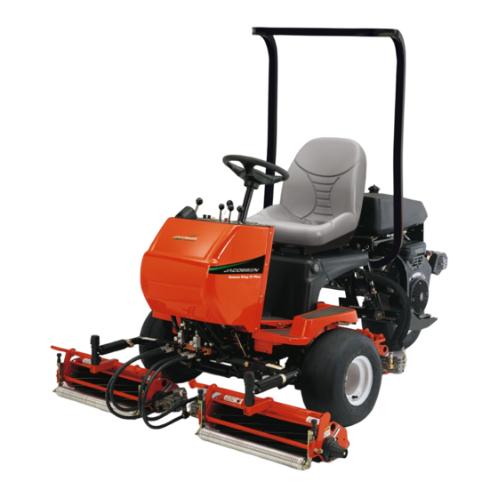 Jacobsen Greens King IV Plus Parts & Maintenance Manual