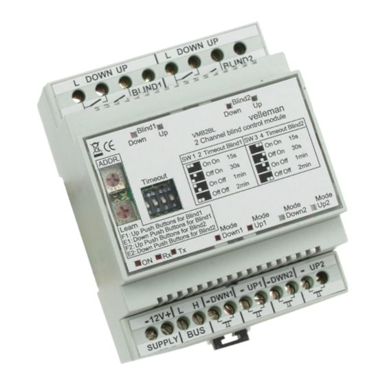 Velleman VMB2BL Manual