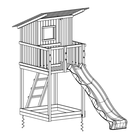 Blue Rabbit 2.0 Beach Hut Assembly Instructions Manual