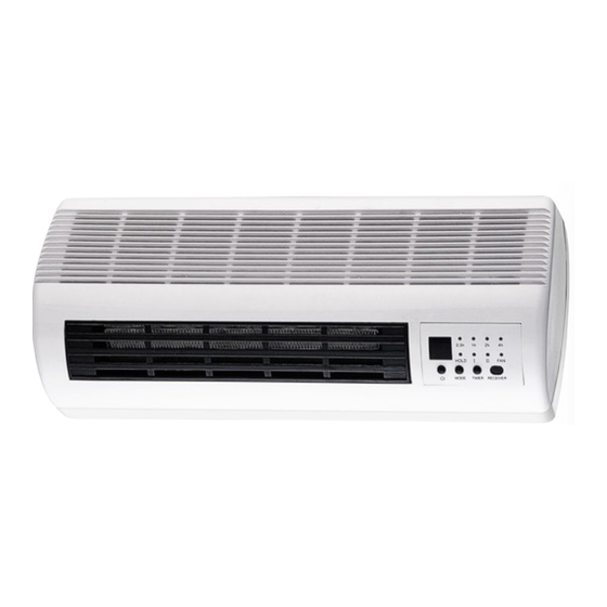 ORKA EH-PTC Wall Mounted Heater Manuals