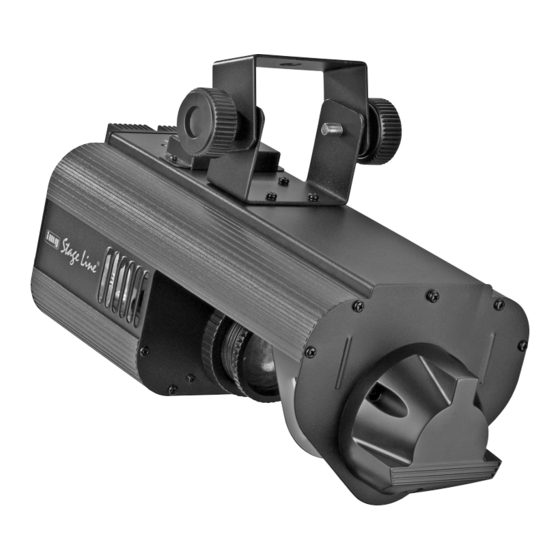 Monacor IMG Stage Line SCAN-22LED Instruction Manual