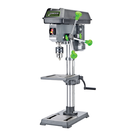 Genesis GDP1005A Operator's Manual