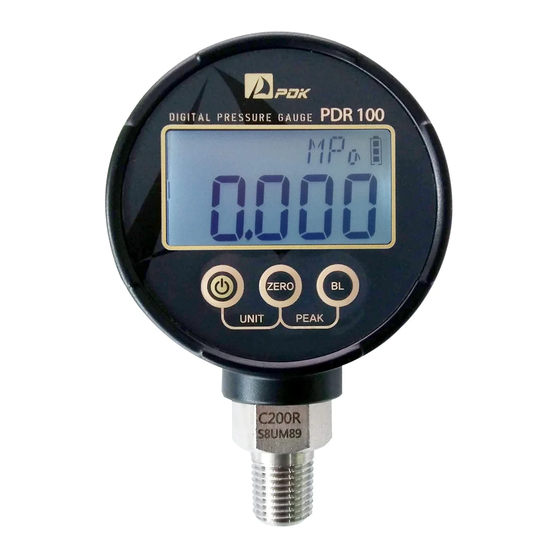 PDK PDR100 User Manual