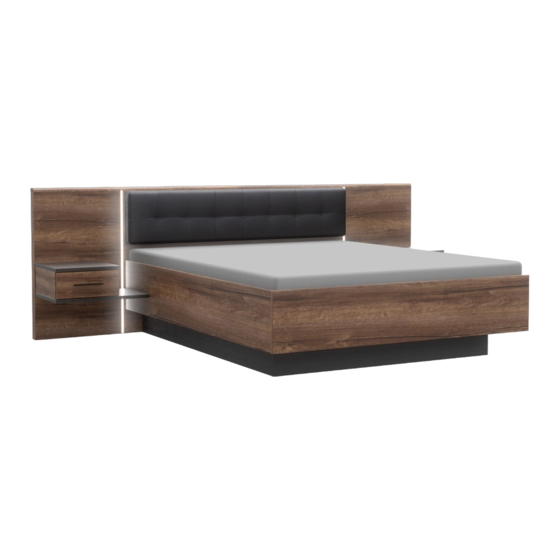 User Manuals: Forte BLQL161B Indoor Furnishing