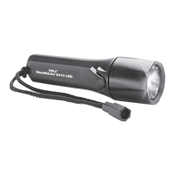 PELI StealthLite 2410 LED Instructions