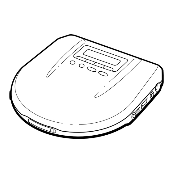 Sony D-E505 Operating Instructions