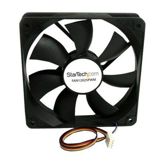 StarTech.com FAN8025PWM Instruction Manual
