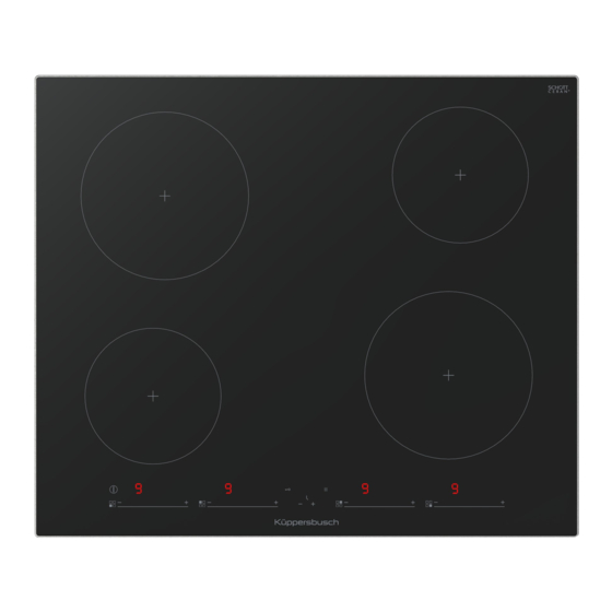 User Manuals: Kuppersbusch KI6130.0SE Induction hob