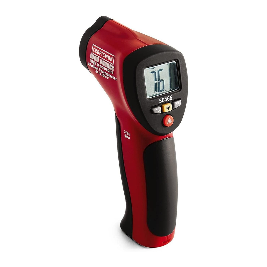 Craftsman Infrared Thermometer