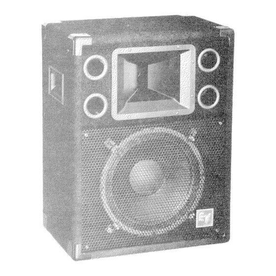 Electro-Voice S-122 Specifications