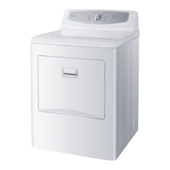 Haier GDE480BW User Manual