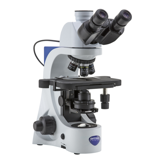 Optika B-380 Operation Manual