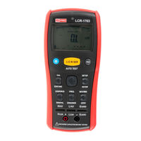 RS Pro LCR 1703 Instruction Manual