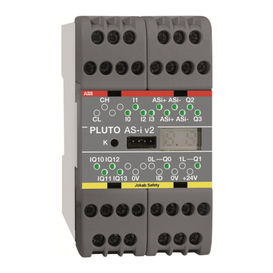 ABB PLUTO Safety-PLC Startup Manual