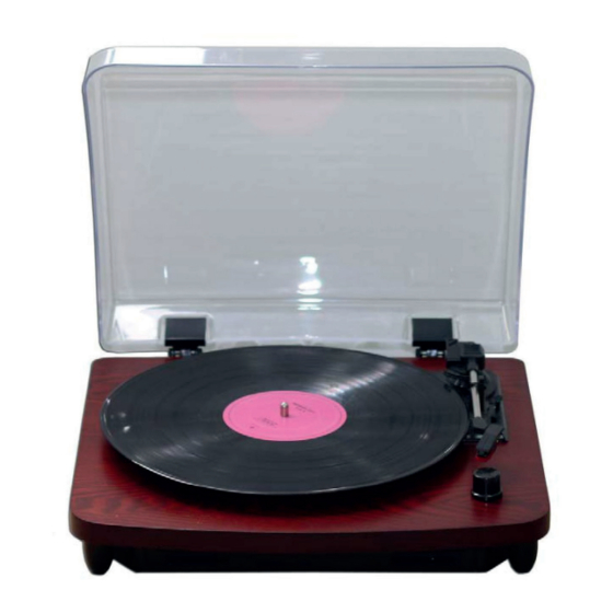 auna TT-370 Retro Record Player Manuals