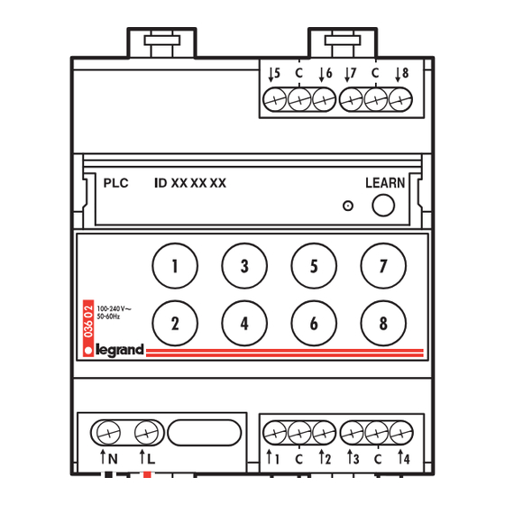 LEGRAND 036 02 Manual