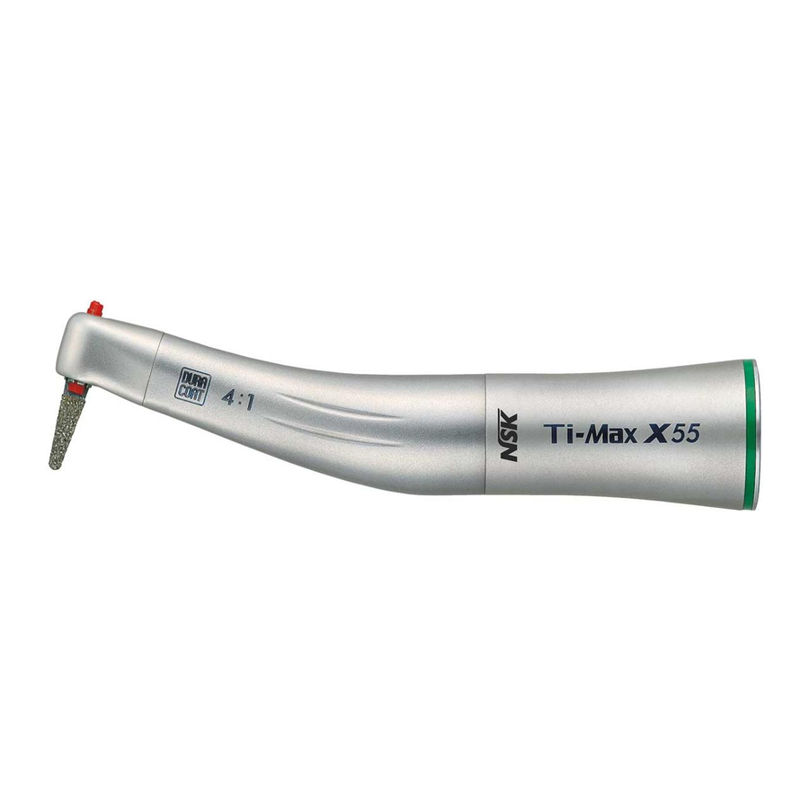 NSK Ti-Max X35L Operation Manual