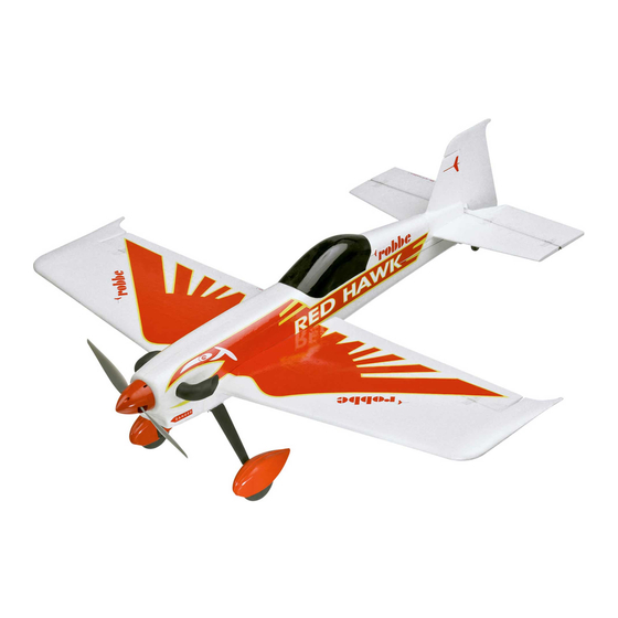 ROBBE Red Hawk KIT Remote Airplane Manuals