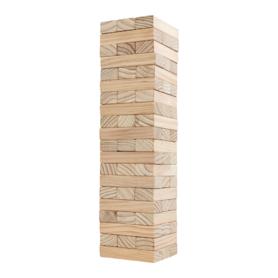 Sunny & Fun TOPPLING TOWER User Manual