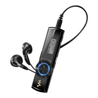 Sony Walkman NWZ-B172 Quick Start Manual
