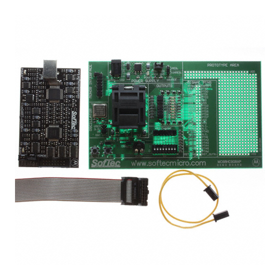 SofTec Microsystems IDB-HC08AP User Manual