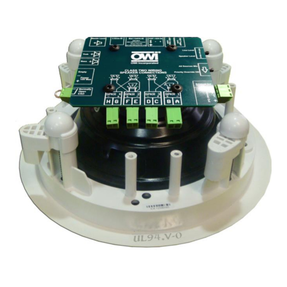 OWI AMP-HD2SIC51 User Manual