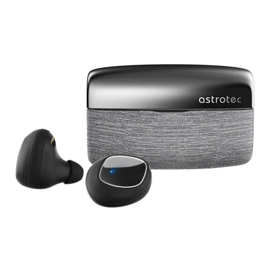 User Manuals: Astrotec S80 True Wireless Earbuds