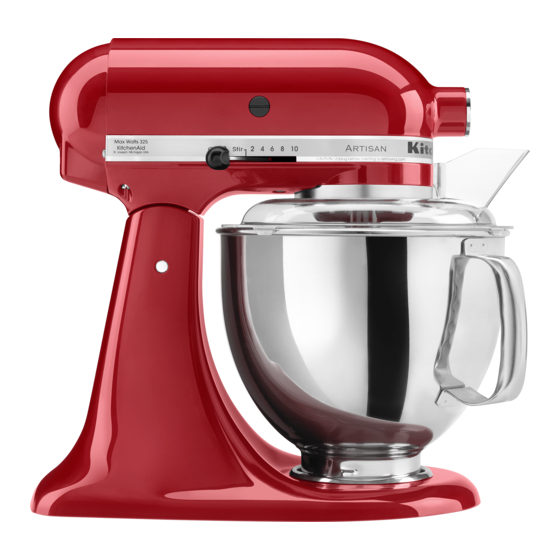 KitchenAid KSM150PSER User Manual