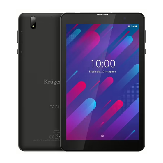 User Manuals: Krüger & Matz KM0806.1 Tablet computer