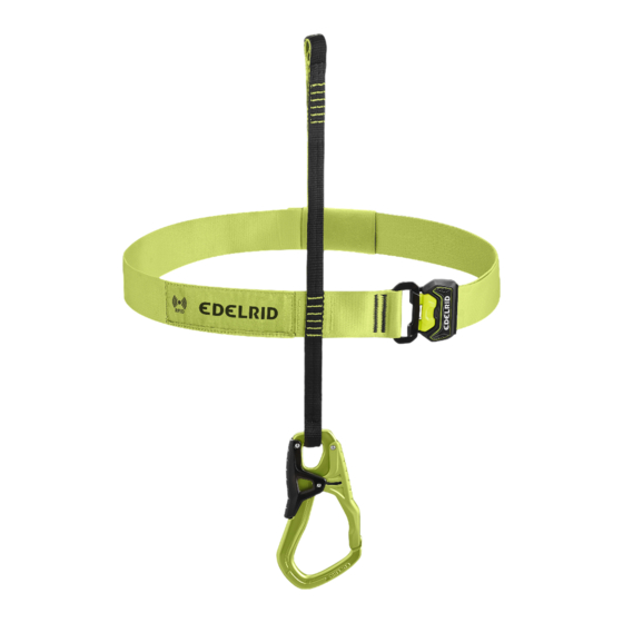 EDELRID CLIP SAVER Manual