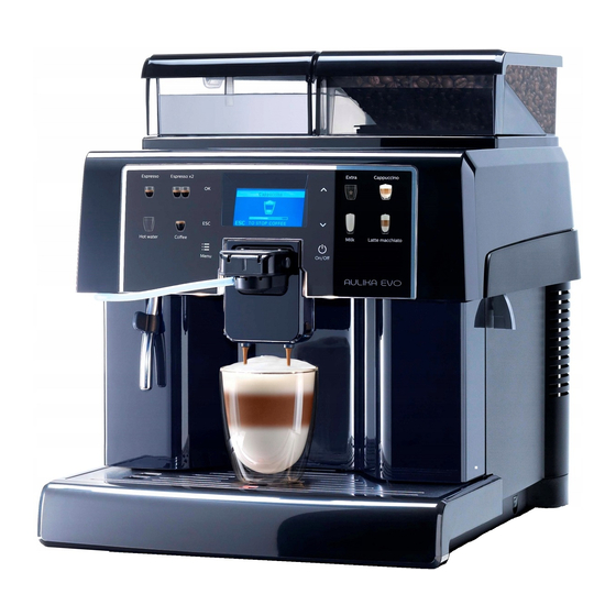 Saeco SUP040 E O Operation And Maintenance Manual