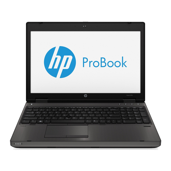 HP ProBook 6470b Quickspecs