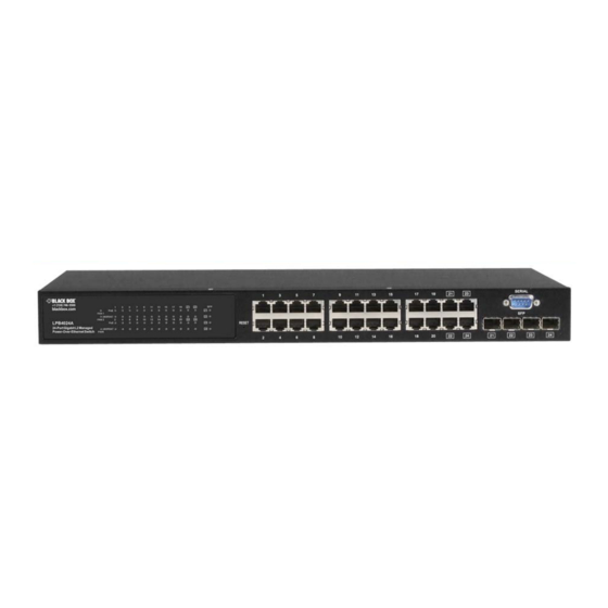 Black Box LPB4008A User Manual
