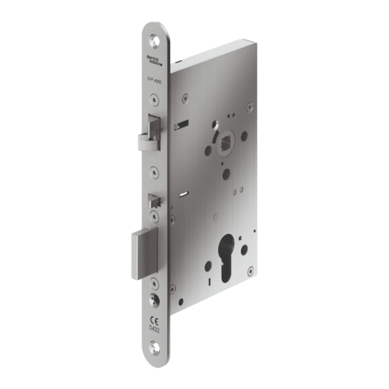 Dorma SVP 22 DCW Series Mounting Instructions
