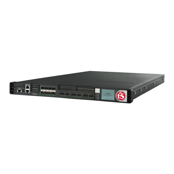 F5 i5000 Series Setting Up