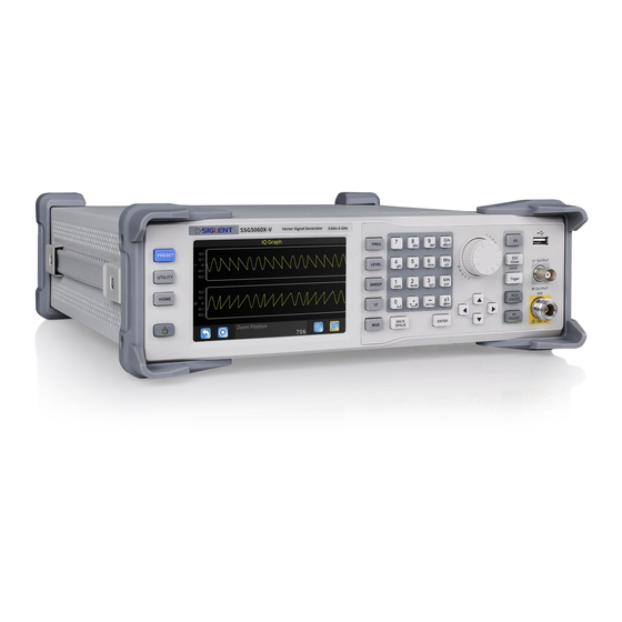 SIGLENT SSG5000X Series User Manual
