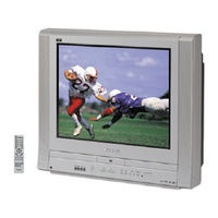 Panasonic PV27DF64 - DVD TV COMBO Operating Instructions Manual