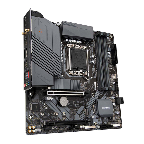 Gigabyte B660M G X AX DDR4 User Manual