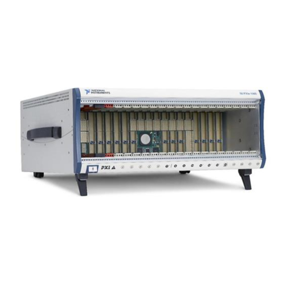 NI PXIe-1065 User Manual And Specifications