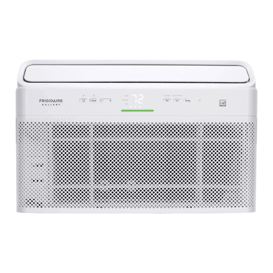 Frigidaire GALLERY GHWQ125WD1 Use & Care Manual