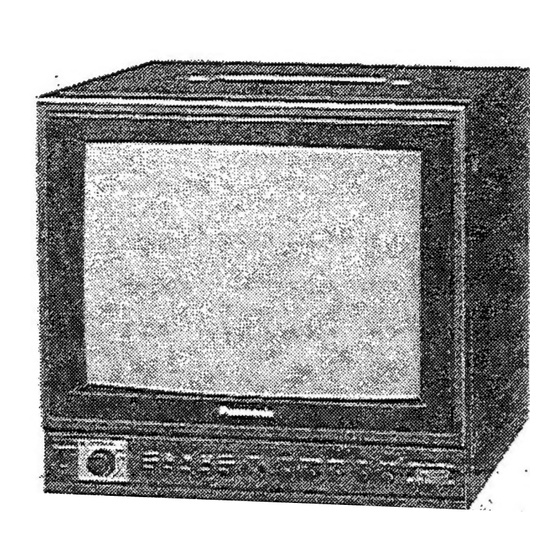 Panasonic BT-S1000N Service Manual