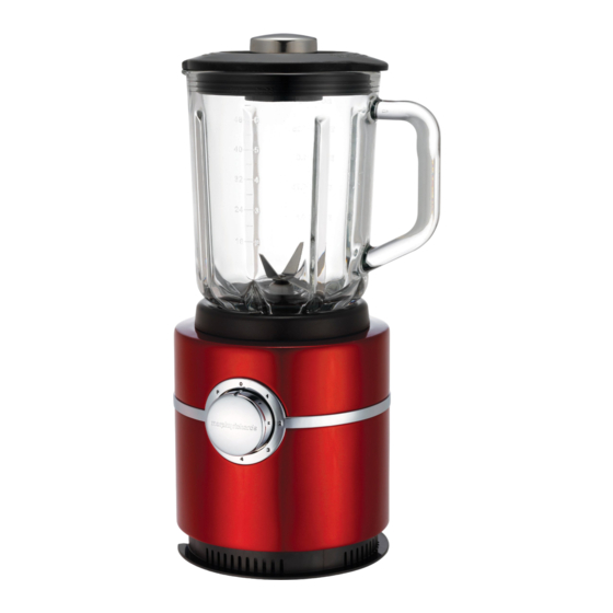 Morphy Richards LATITUDE AND FOOD FUSION BLENDER Instructions Manual