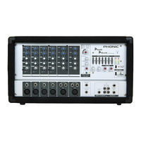 Phonic POWERPOD 620 User Manual