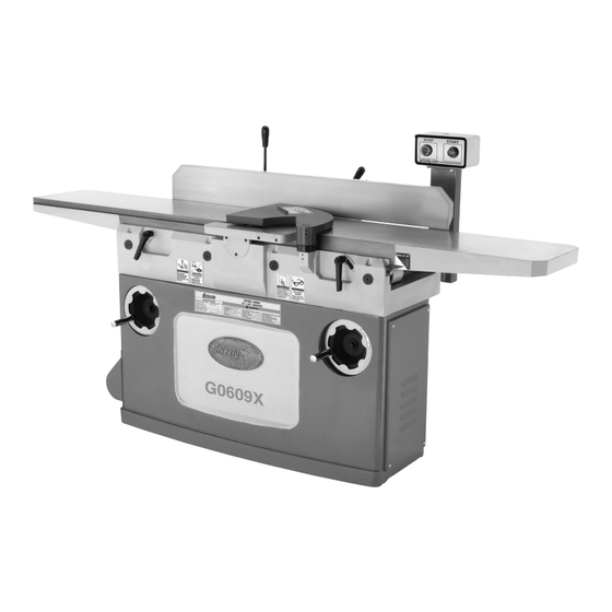Grizzly G0609X Manual Insert