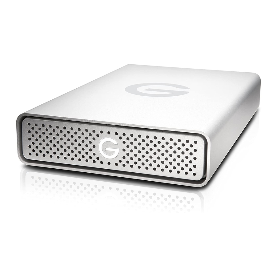 G-Technology G DRIVE Mobile Product Manual