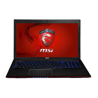 Msi GE60 User Manual