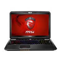 Msi GT70 User Manual